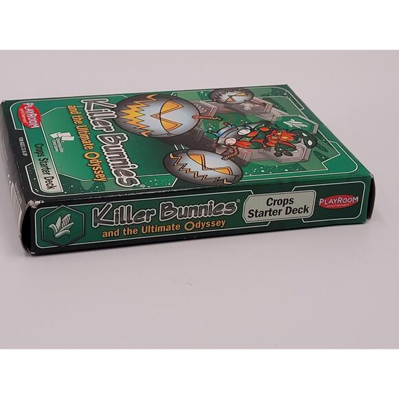Killer Bunnies Green Starter Pack Crops Deck New Open Stock Dice Cards - Picture 4 of 6
